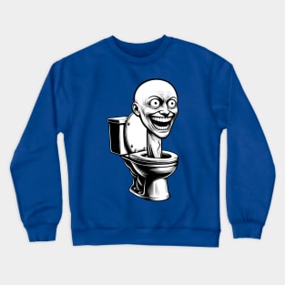 Skibidi Toilet: Modern and Terrifying Design Crewneck Sweatshirt